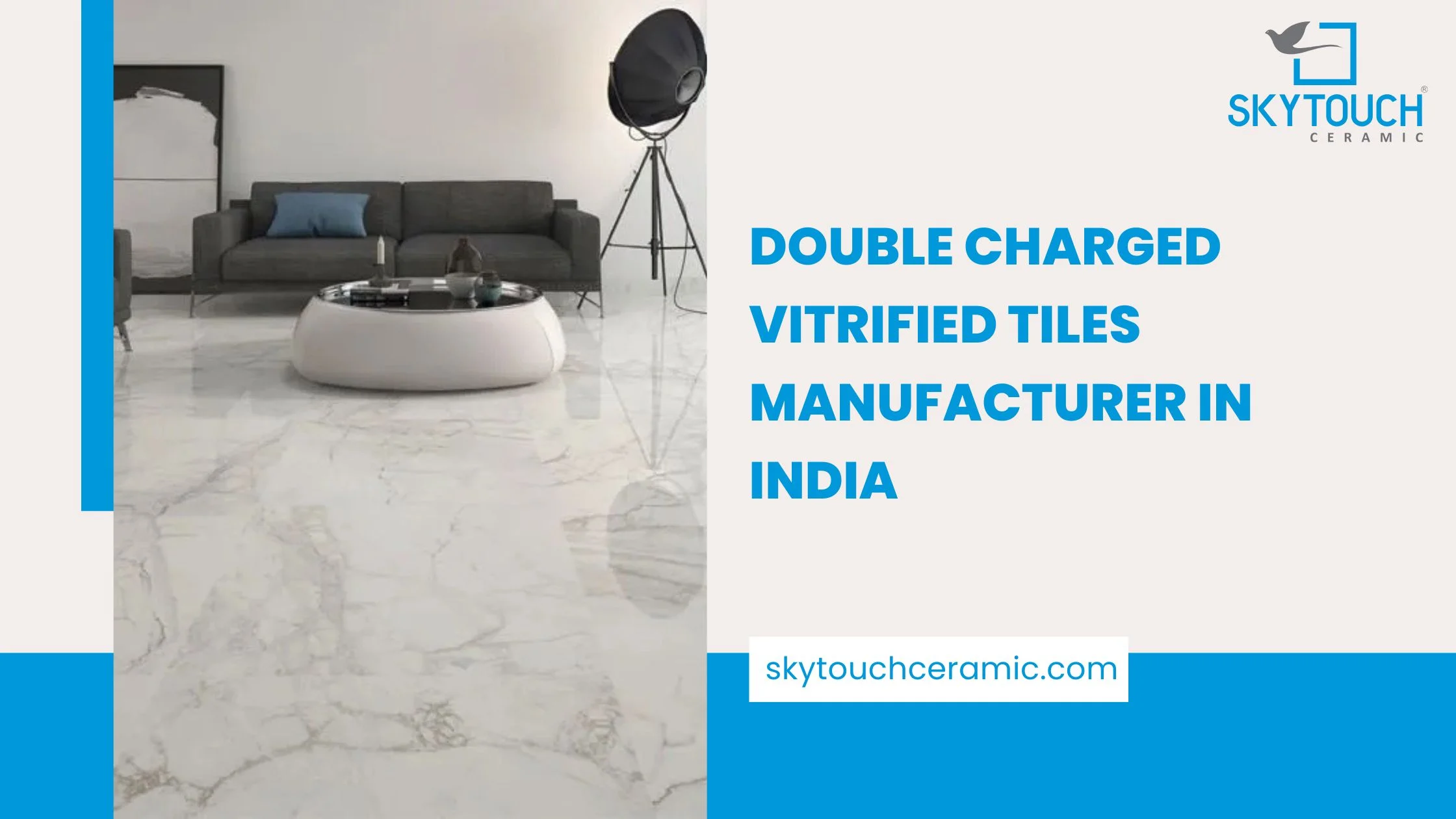 Double Charged Vitrified Tiles Manufacturer in India